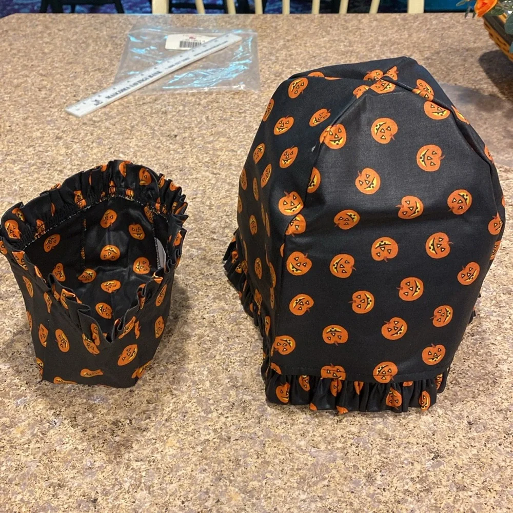 Longaberger pumpkin fabric